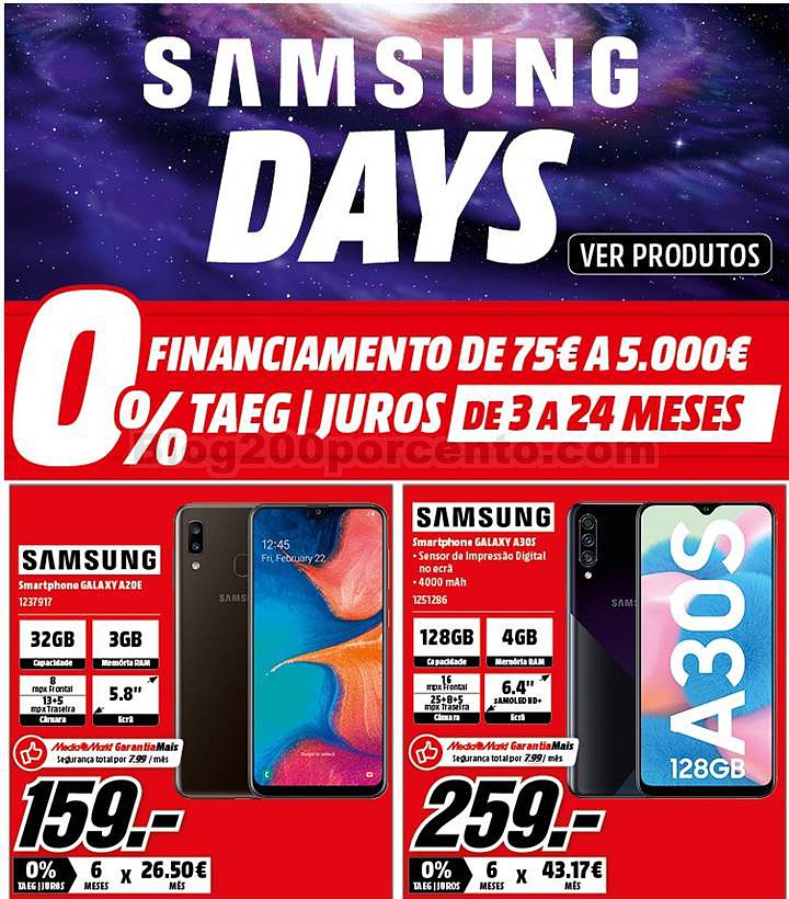 Antevisão Folheto MEDIA MARKT Samsung Days Promoções de 21 a 27 maio - Blog 200% - Ãltimos